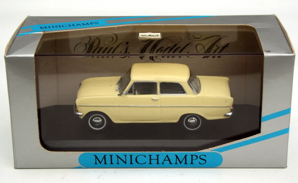 Opel Kadett A Limousine Bj. 1962-1965, Giallo, Minichamps-Modell Im M.1:43 , - Immagine 4 di 4