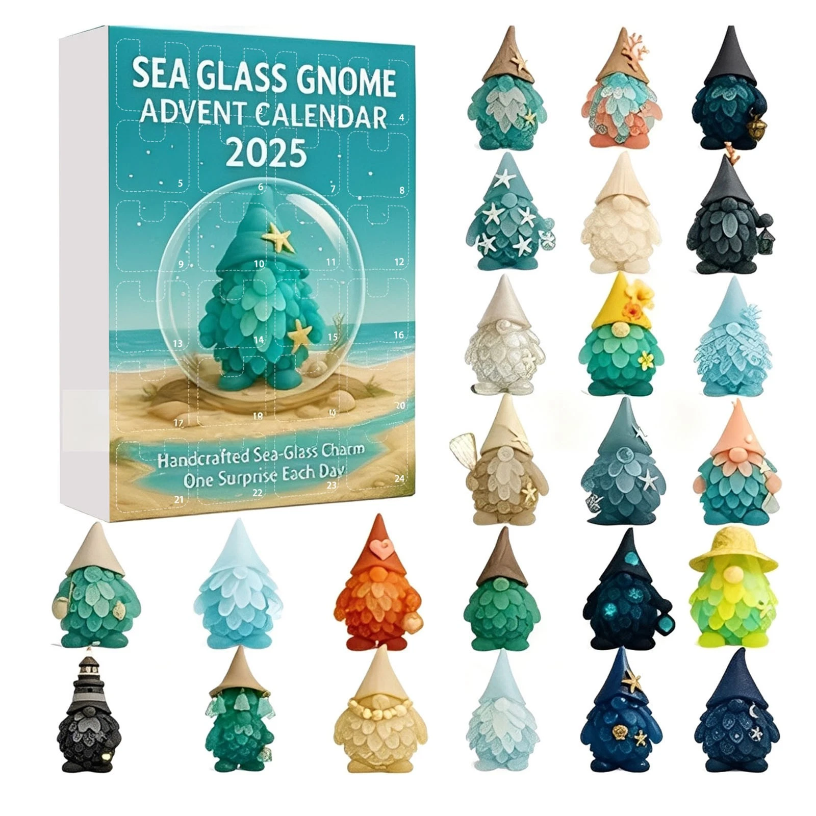 Gnomes Advent Calendars 2025 Kids 24 Days Gnome Countdown Timers