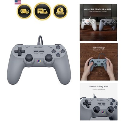Tegenaria Lite Wired Game Controller For Switch, Android, iOS, PC, Steam With...