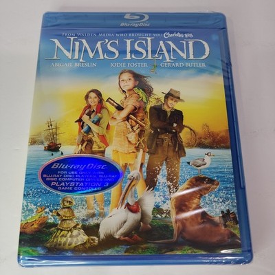 New Sealed 2008 Nim's Island Blu-ray Disc Abigail Breslin Jodie Foster