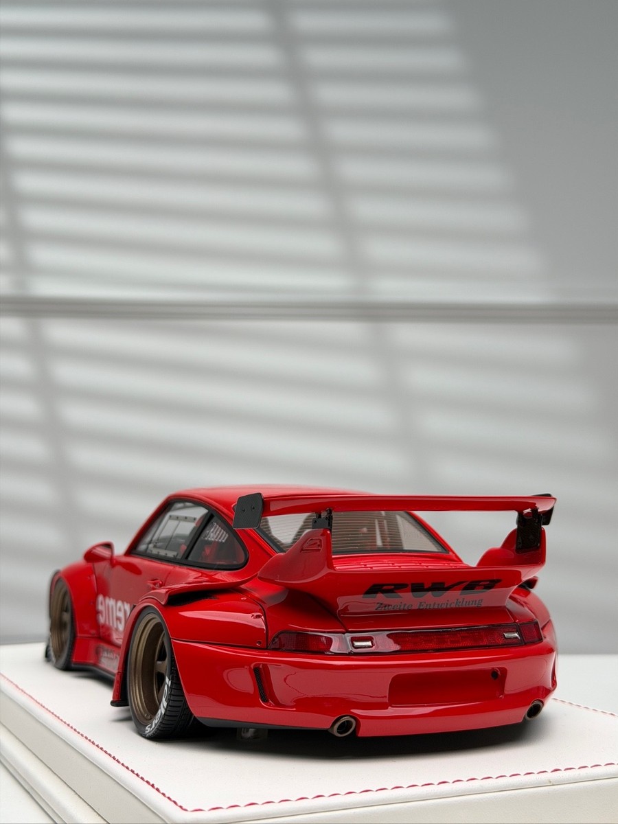 Porsche 911 993 RWB (Red Supreme) [Davis & Giovanni] 1/18 scale | eBay