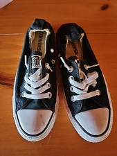 Size 6 - Converse Chuck Taylor All Star Shoreline Low Black White W
