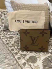 Louis Vuitton BN Monogram and Monogram Reverse Canvas Toiletry Pouch 26