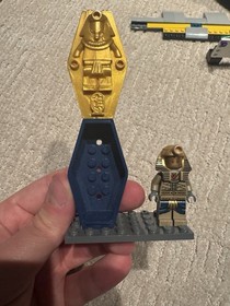 LEGO AMSET-RA  W MUMMY TOMB 7327 PHARAOH PYRAMID