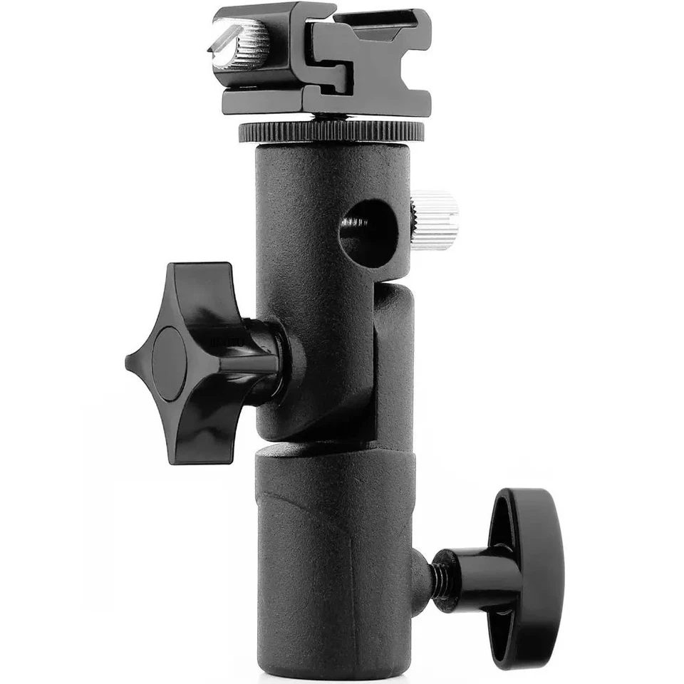 Flash Hot Shoe Umbrella Holder Flash Mount Adapter Package Content Tripod Flash - Image 2 of 4