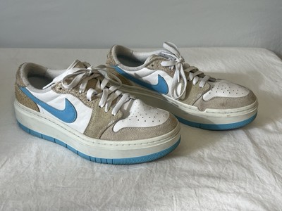 Nike Air Jordan 1 Elevate Low SE White Baltic Blue Retro FD1028-100 Womens Sz 11