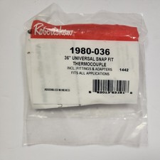 Robertshaw Thermocouple 36" 1980-036 Snap Fit Universal (51-1455) (1A5)