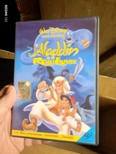 Aladdin und der König der Diebe DVD Logo Rund Blaues Dreieck Selten 1*Edition Buena Vis