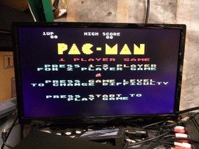 Atari 5200 4 Port Console  AV Composite, Power Mod,  Working Controller, Game