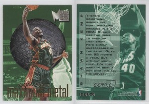 1996-97 Fleer Metal Maximum Metal Shawn Kemp #12