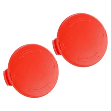 2x Red Spool Cap Cover Fit For Einhell GE CT 18/28 Li TC Lawn Trimmer # TLE-03-1