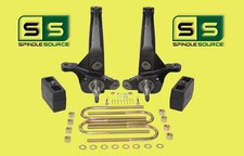 4 4 Lift Kit Spindles Blocks U-bolts For 01 - 09 Ford Ranger 2wd 4 4 Lift Kit Spindles Blocks U-bolts For 01 - 09 Ford Ranger 2wd