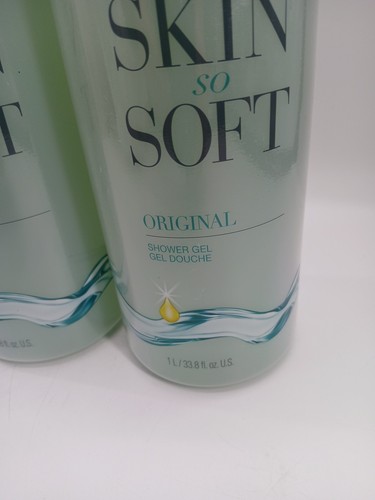 (Lot Of 2) Avon Skin So Soft Original 33.8oz Shower Gel Pump (New) - Picture 4 of 8