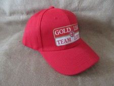 Neuwertige ungetragene Gold Leaf Team Lotus Kappe - Jochen Rindt, Fittipaldi Emo
