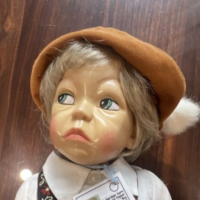Rare Signed H.P. Naber Prototype Naber Kids Doll  Arnold  Dated 4-7-03