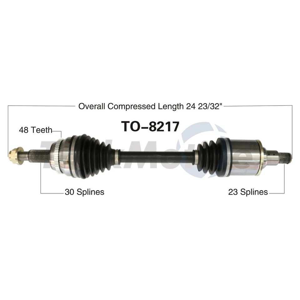 Juego de par de ejes delanteros CV SurTrack para Lexus RX330 RX350 AWD 2004-2009 Foto 3 de 3