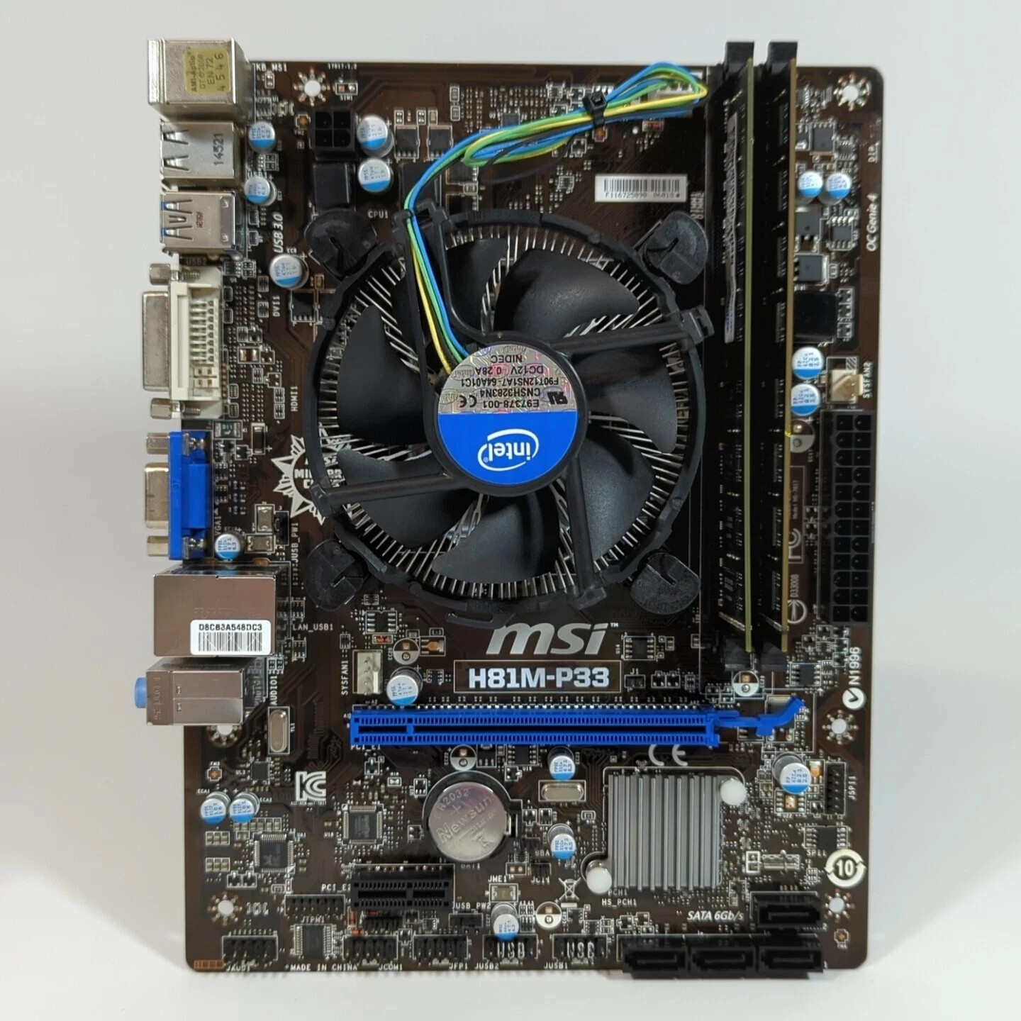 MSI H81M-P33 Intel Core i5 4570 3,2 GHz 8GB DDR3 LGA1150 scheda madre micro-ATx