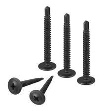 50pack Phillips Head Self Tapping Screws #8 x 1-1/2" Carbon Steel Self Drilling