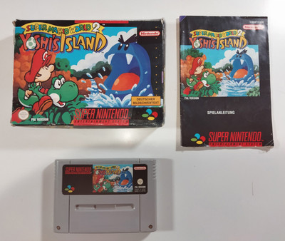 Yoshi's Island: Super Mario World 2 (SNES, PAL, 1995) [Gebraucht / Akzeptabel]