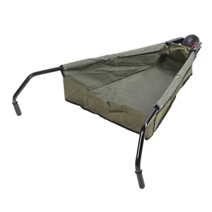 1 Collapsible jardin brouette durable grande capacité pour l'utilisation de la cour vert