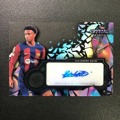 2023-24 Topps Crystal Premium UEFA Crystal Auto Alejandro Balde