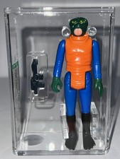 Star Wars Vintage KENNER 1978 Loose Walrus Man  Pink Tusk  HK Graded AFA 80