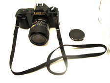 Canon T50 Film Camera Magnicon 28-70mm Tested Working Clean Lens Read