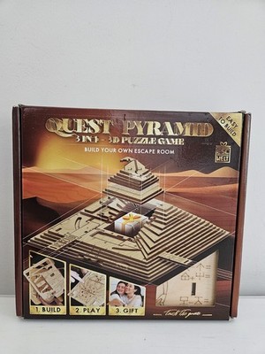 Quest Pyramid 3 In 1 - 3D Puzzle Game Escape Room Germany New