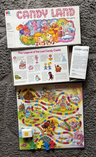 Candy Land 1984 Board Game Vintage Milton Bradley COMPLETE