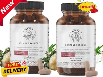 2-PACK Hormone Harmony Balanced Hormonal Support for Hormone & Menopause, DE