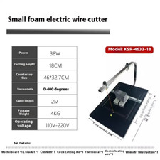 110V-220V Professional Foam Cutter Hot Wire Foam Cutting Machine Heating Tools