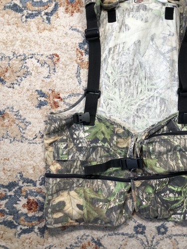 Fieldstaff Mossy Oak Obsession Full Strut Camo Turkey Vest Men’s Medium Hunting - Picture 3 of 6