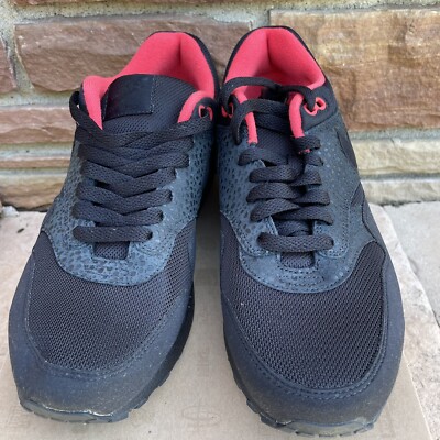 Size 11 - Nike Air Max 1 Safari - Hot Red W for sale online  display picture 1