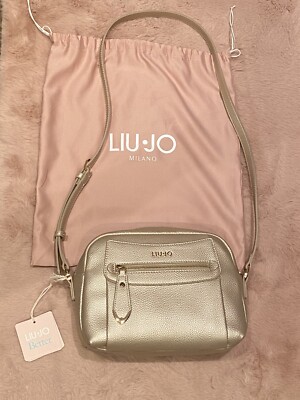 Liu Jo Umhängetasche gold/beige mit Staubbeutel   NEU