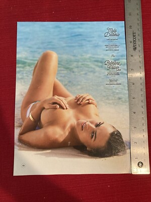 Sports Illustrated Model Myla Dalbesio Sexy Bikini 2017 Print Pinup