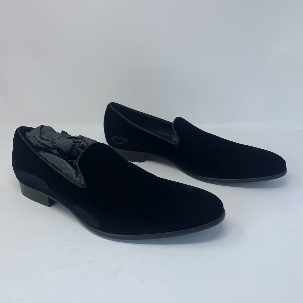 To Boot New‎ York Adam Derrick Bolton Loafers Men\'s 12 Black Velvet Slip-on 8100 To Boot New York Adam Derrick Bolton Loafers Men main image 2