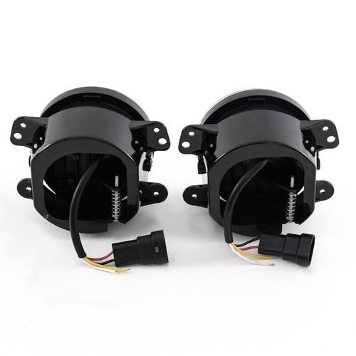 PAIR 4" Led Drivning Fog Lights for Jeep Wrangler JL JT JK Rubicon 2007-2024 US - Picture 9 of 15