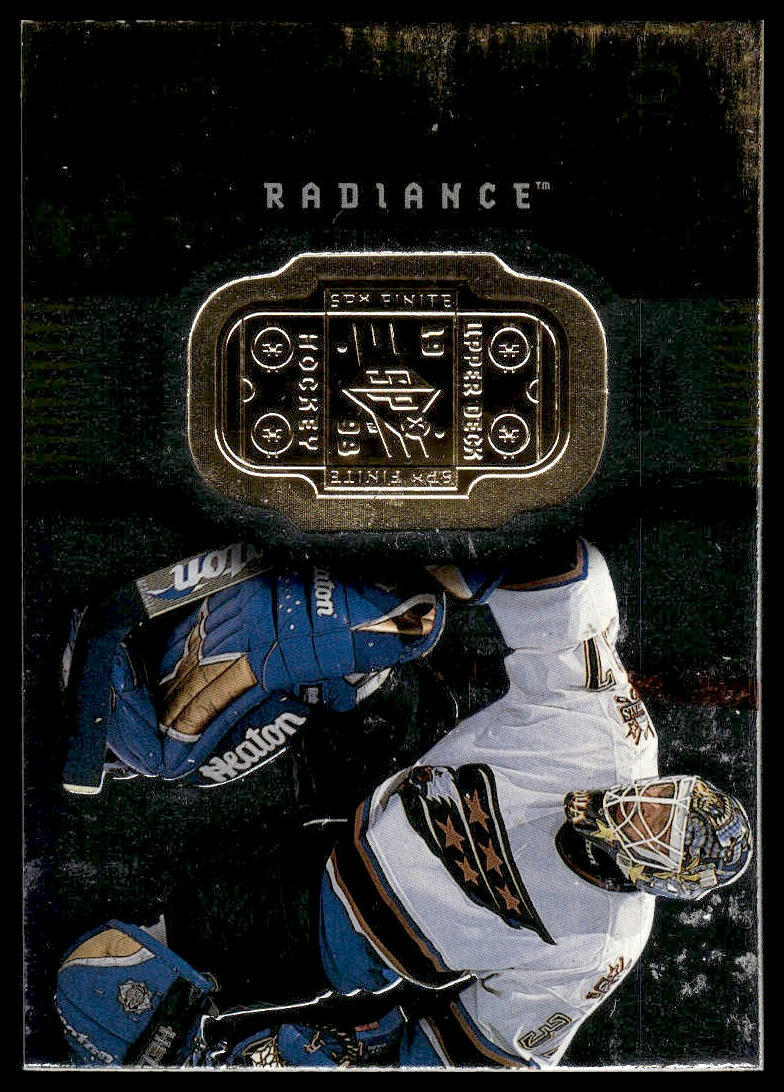 1998-99 SPx Finite #88 Olaf Kolzig SN Radiance #/4750 Washington Capitals