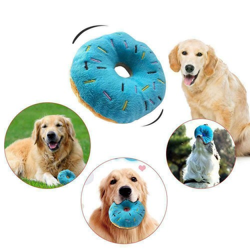 1pcs Lovely Pet Dog Puppy Cat Squeaker Quack Sound Chew Toy CL Toys Play Best - Picture 6 of 8