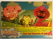 Pokemon TCG Topps Pikachu's Vacation Blue Label 1st Print 1998 Holo Non-Holo