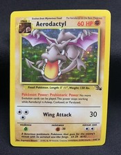 Pokémon TCG Aerodactyl Fossil 1 Holo Unlimited (MP)