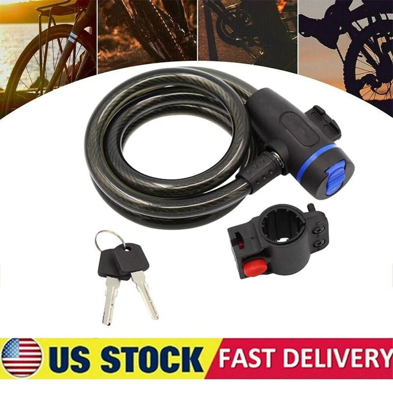 Bike security chain clearance