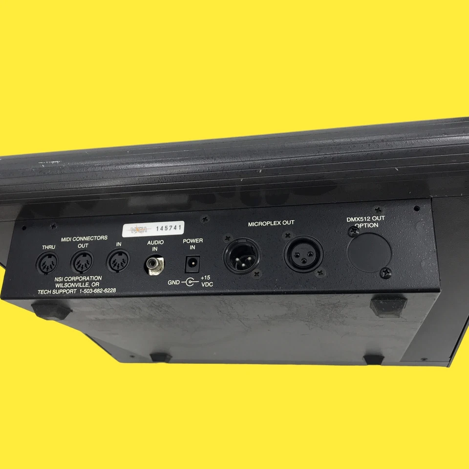 AS/IS For Parts NSI MC6300 Memory Lighting Console NO Slider Covers #1087 z36b14 - Image 4 of 4