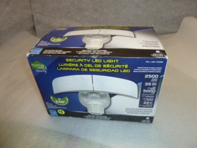Home Zone ES00618G Mark 3 LED Outdoor Security Light with Motion Sensor - White
