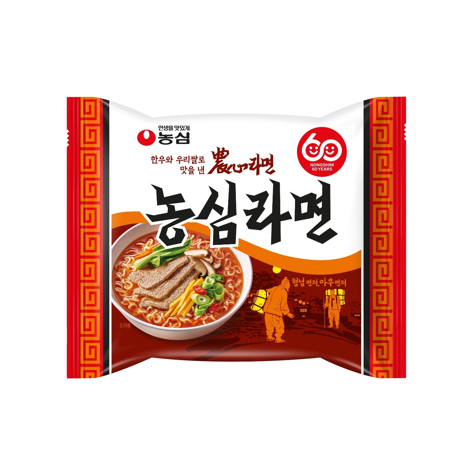 Nongshim Nongshim Ramen 124g × 4 Expeditedship