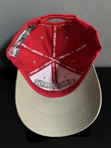 NEW Ohio State Buckeyes Cap Hat Steve & Barry's Adjustable Hook & Loop Vintage - Picture 6 of 7