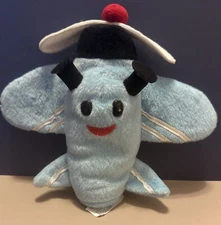 Vintage Stuffins Blue Airplane / Plane 1999 Plush Rudolph Island of Misfit Toys