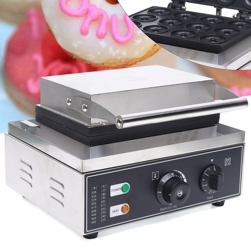 Commercial Donut Maker Machine 12-Hole Electric Nonstick Doughnut Making Machine - Afbeelding 1 van 15