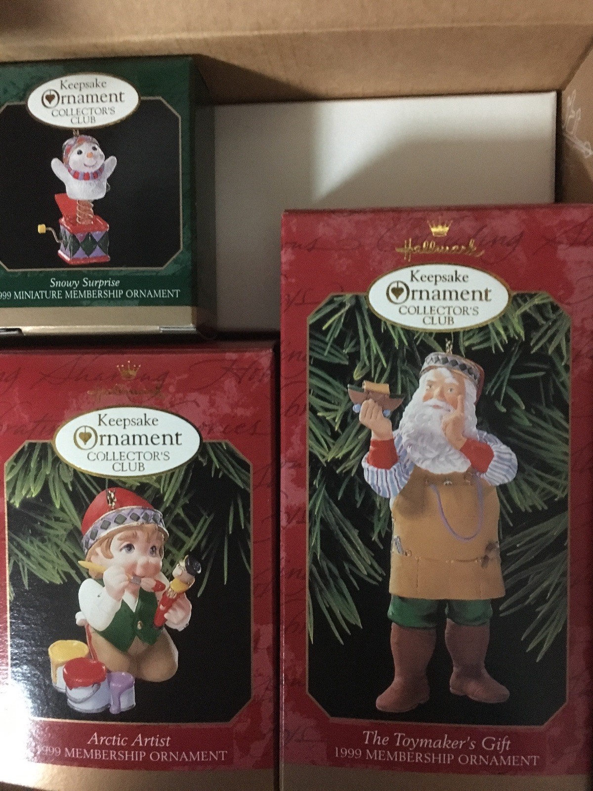 Hallmark Keepsake Ornament Collectors Club Membership Kit 1999 New in