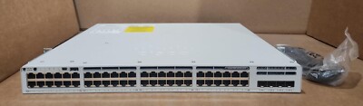 Cisco C9300L-48P-4G-E 48-Port Gb PoE+ 4-Port SFP Fixed Uplink w/ 715WAC